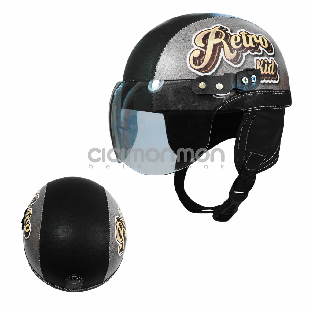 Helm Anak Retro Classic Series Retro Kid