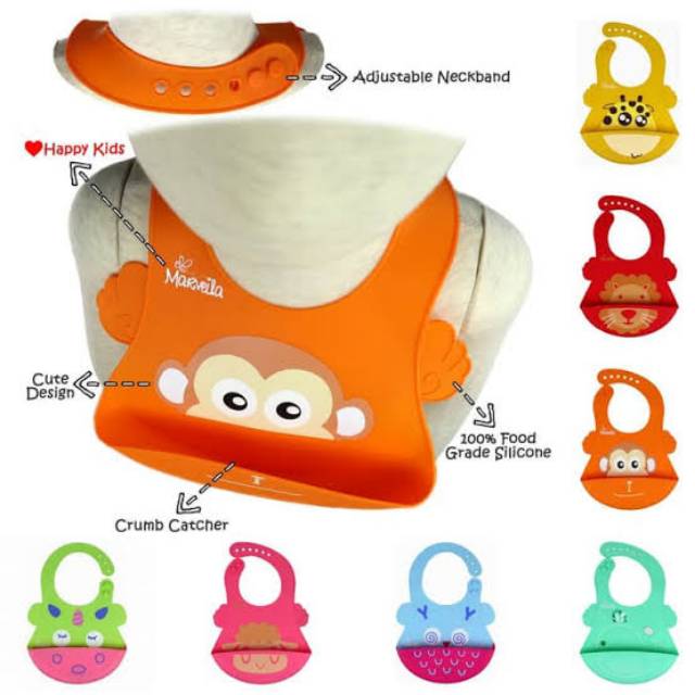 Marveila Celemek Bayi Silikon