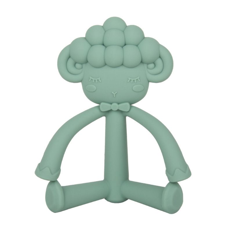 Mary Mainan Teether Silikon Food Grade BPA Free Motif Kartun Untuk Bayi