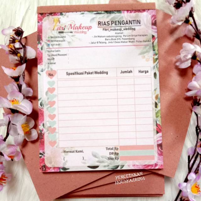 

Nota FULL COLOR SZ 15X20CM - CUSTOM DESAIN