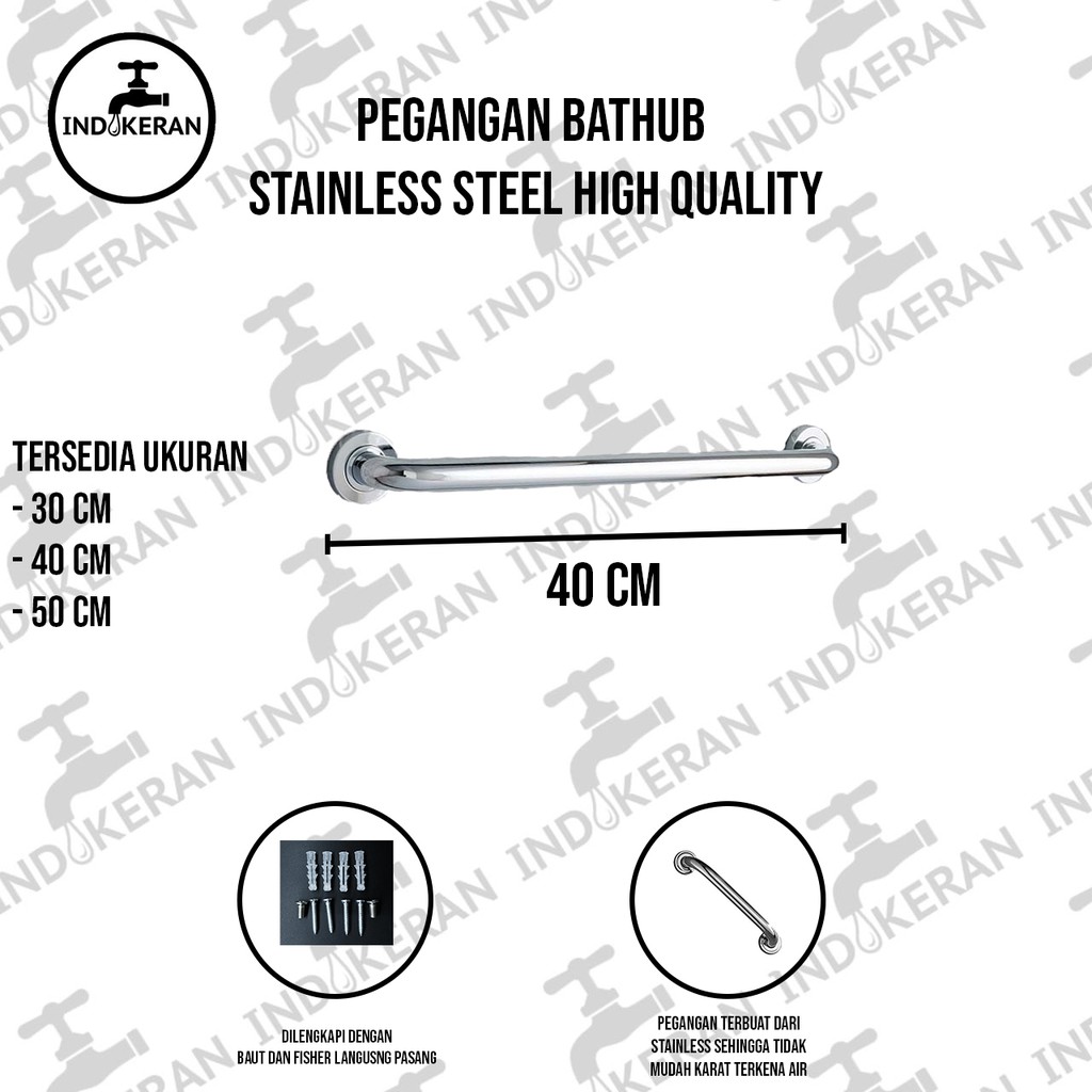 INDOKERAN - Pegangan Handle Bathup - High Quality