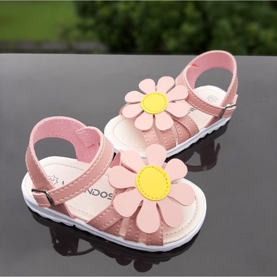 VINANDOZ SA01 Sandal Anak Perempuan Umur 1 2 3 tahun - SANDAL ANAK KUALITAS IMPORT