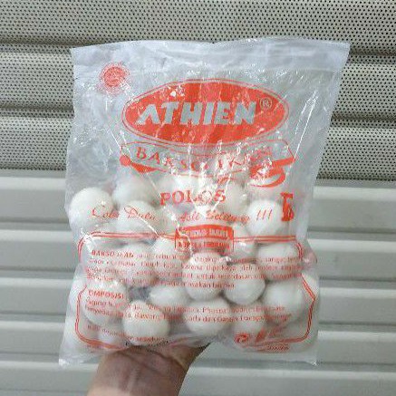 

Bakso Ikan Asli Athien Polos B isi : 50 pcs