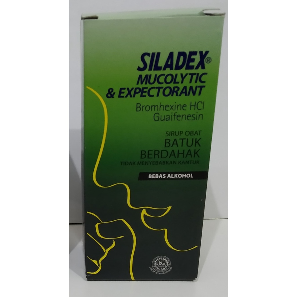 Jual Siladex Mucolytic Expectorant Sirup Obat Batuk Berdahak Isi Ml Shopee Indonesia