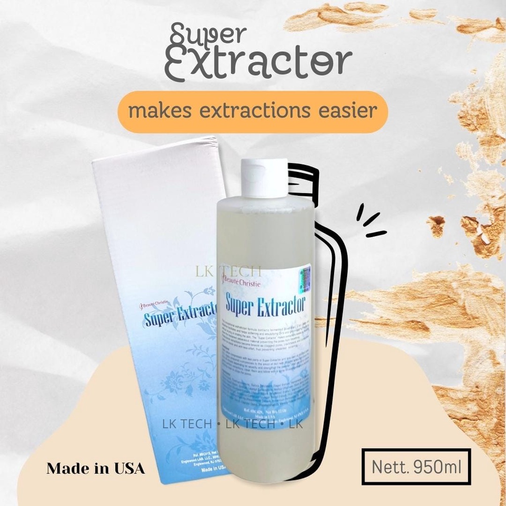 Blackhead Export Essence Super Extractor 950ml Pelunak Komedo Pembersih Pori BEAUTE CHRISTIE