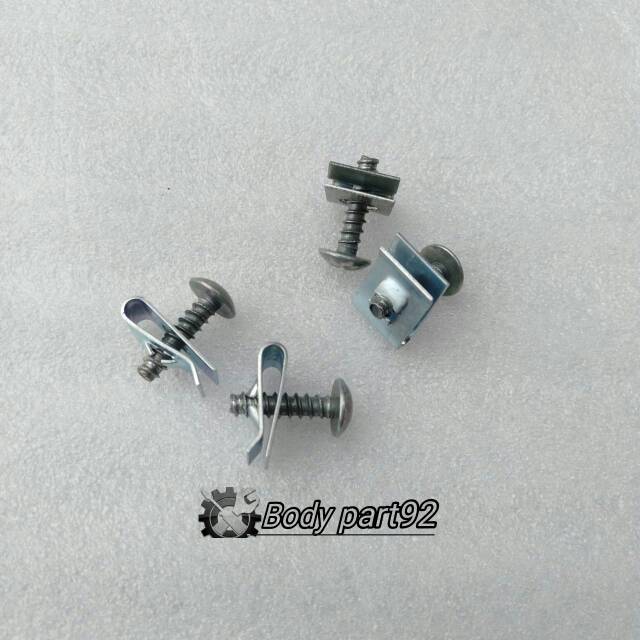 Jual Baut Baud Clip Scrup Atau Baud Body Honda Metik Harga Satuan Shopee Indonesia