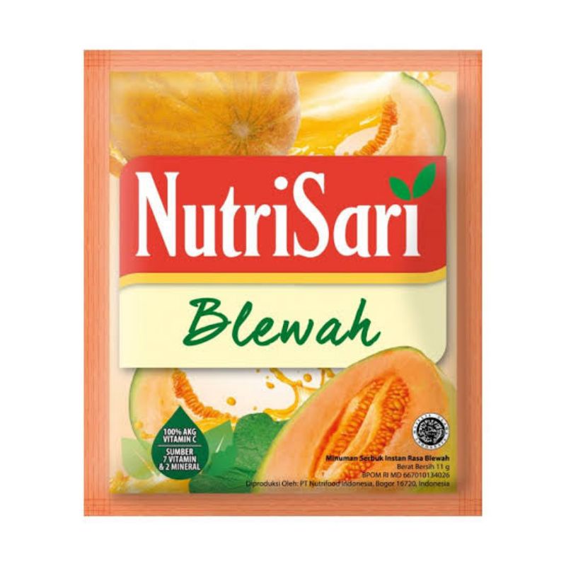 

Nutri Sari Blewah 11gr