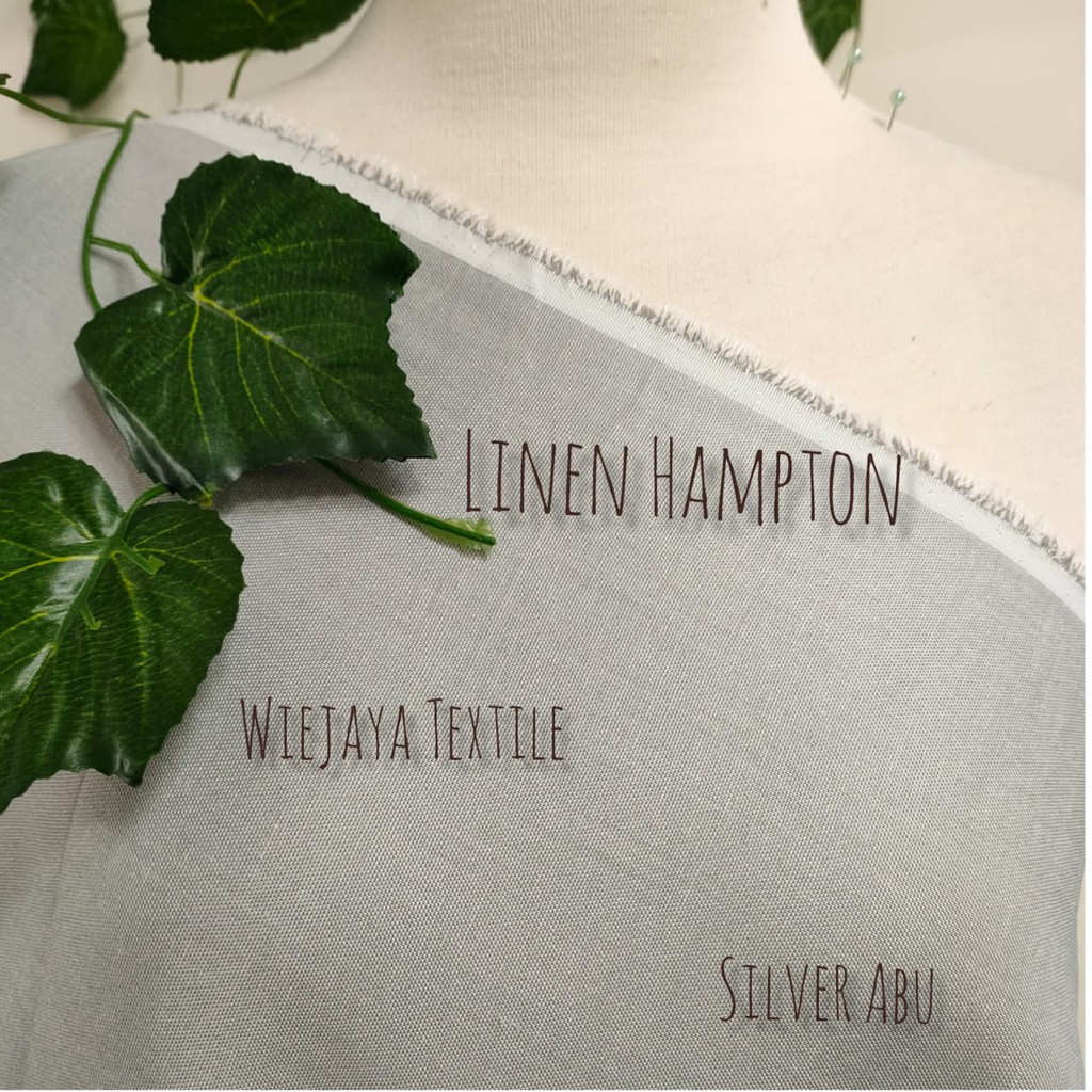 Kain Katun Linen Hampton Murah , cocok untuk pakaian pria dan wanita serta anak anak, Formal dan non formal