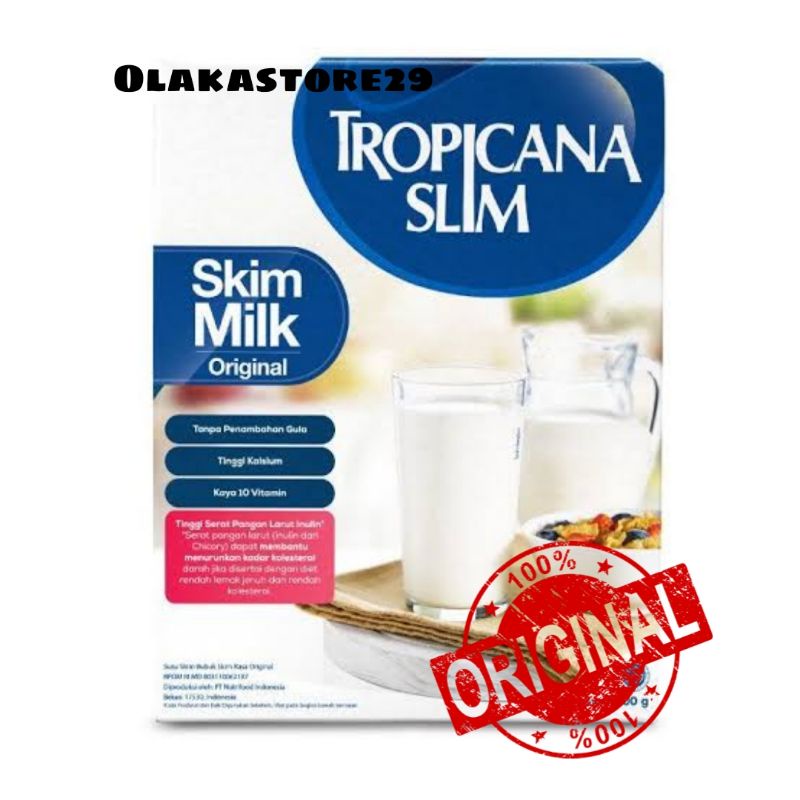 

TROPICANA SLIM SKIM MILK ORIGINAL - 1000gr/1kg