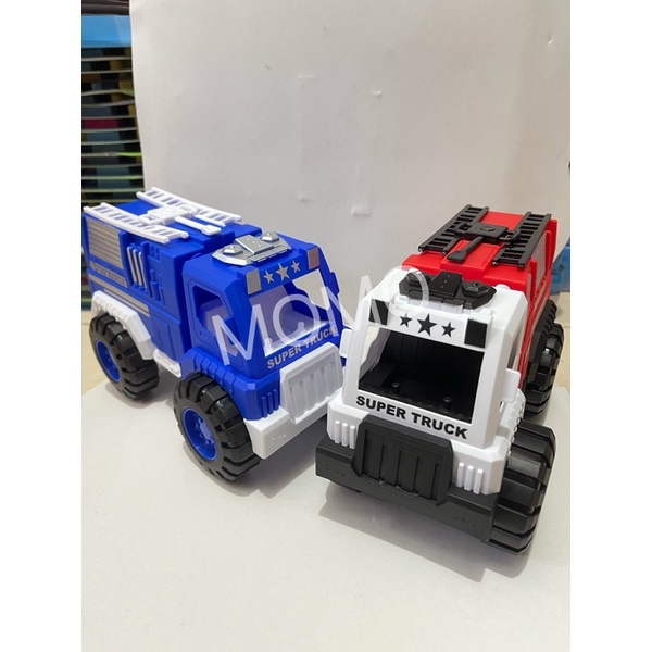 MAINAN SUPER TRUCK X DUMP - Heavy truck dump + Sand Toys (OPP)