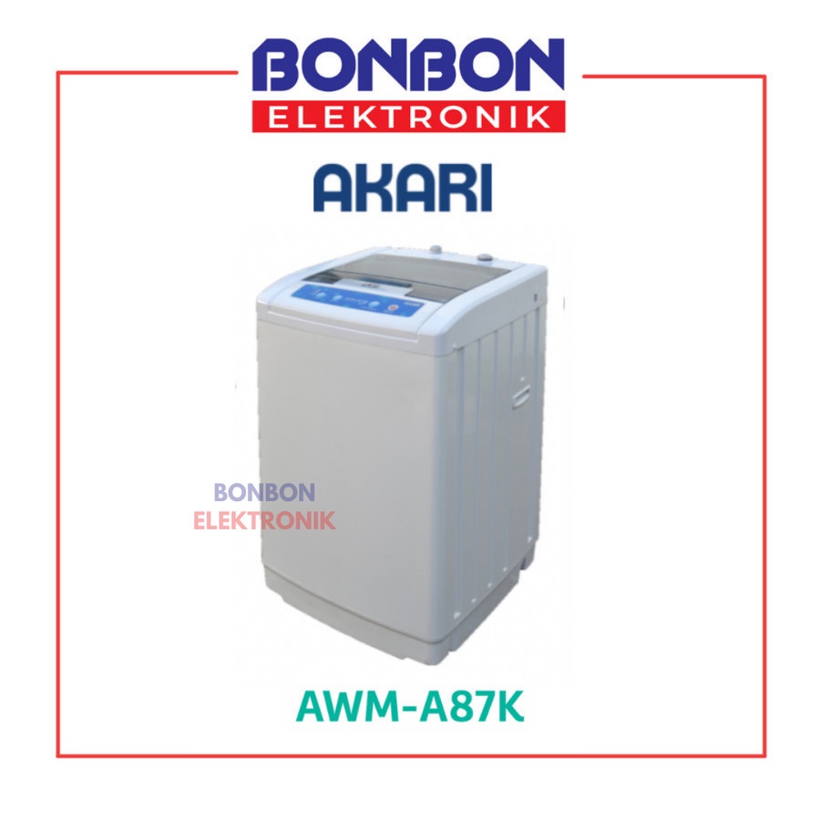 Akari Mesin Cuci 1 Tabung 9KG AWM-A87K / AWM A87 K