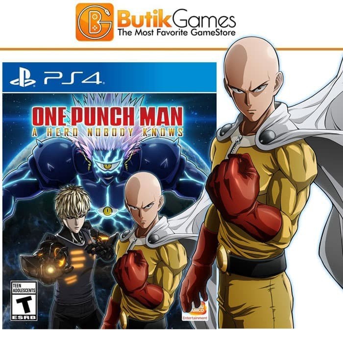 One Punch Man A Hero Nobody Knows Ps4 Bd Ps4 Kaset Ps4 Cd Ps4