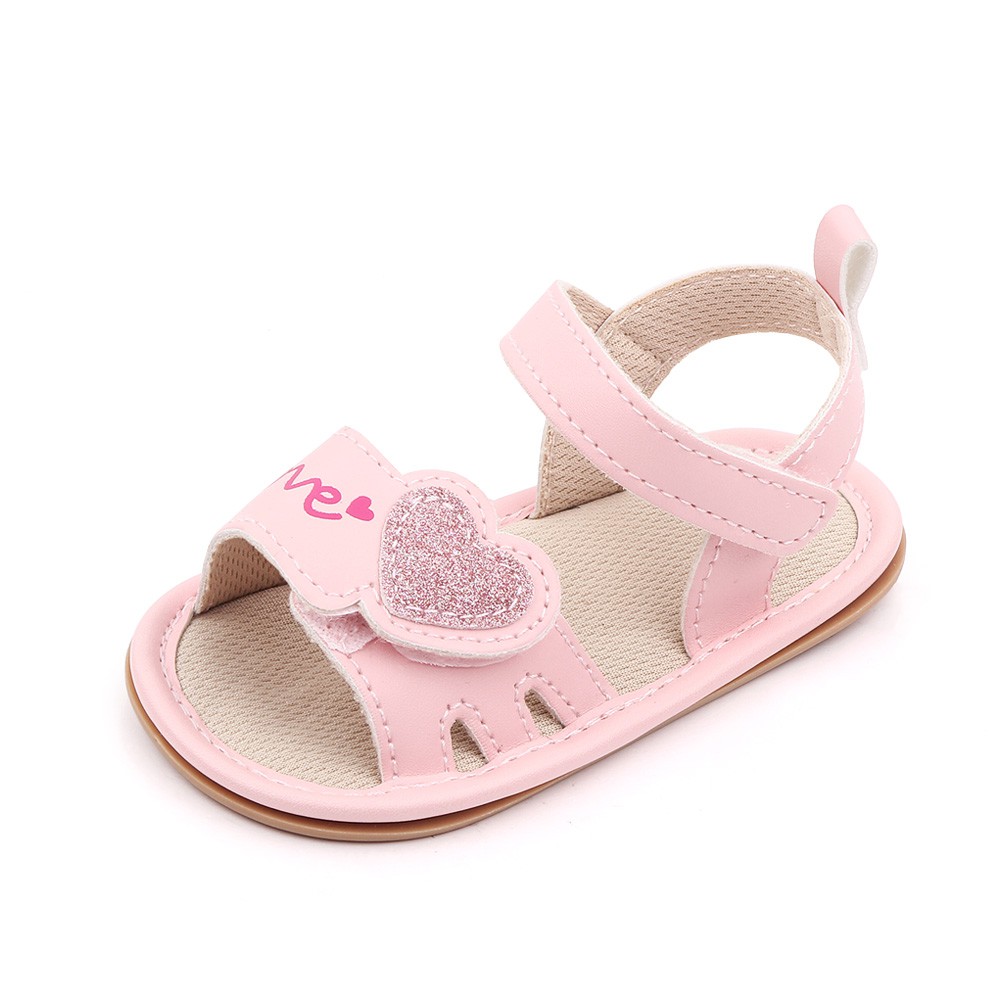 Sepatu Sandal Anak Bayi Perempuan Sol Karet - Prewalker Baby Girl Shoes S1164