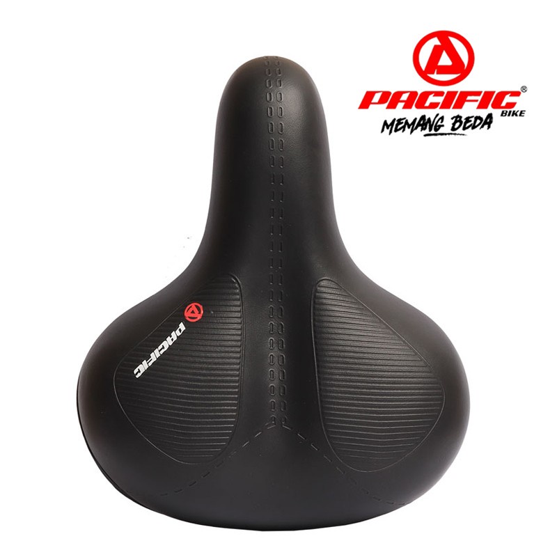 JOK SADEL SEPEDA LIPAT/CTB/MTB PACIFIC ORIGINAL, LEBAR,KUAT DAN EMPUK