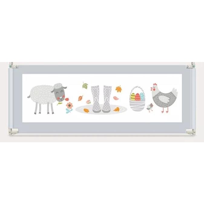 monggo] Pagar Pengaman Kasur Ranjang Bayi Baby Bedguard Bedrail Crib Fence