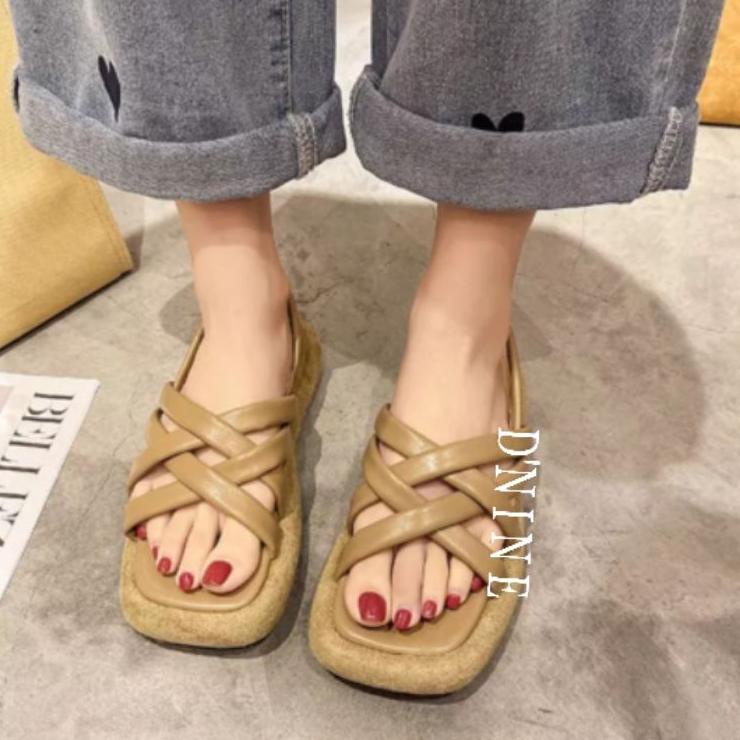 (MURAH BANGET) Sandal Wanita Sandal platporm wedges gladiator DN 13
