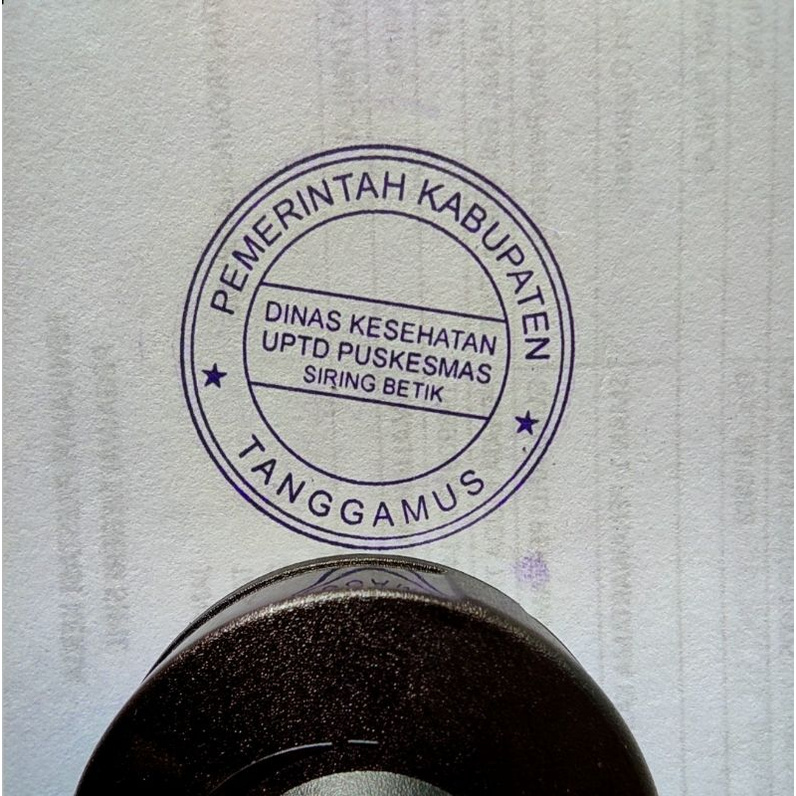 

Stempel Puskesmas D40