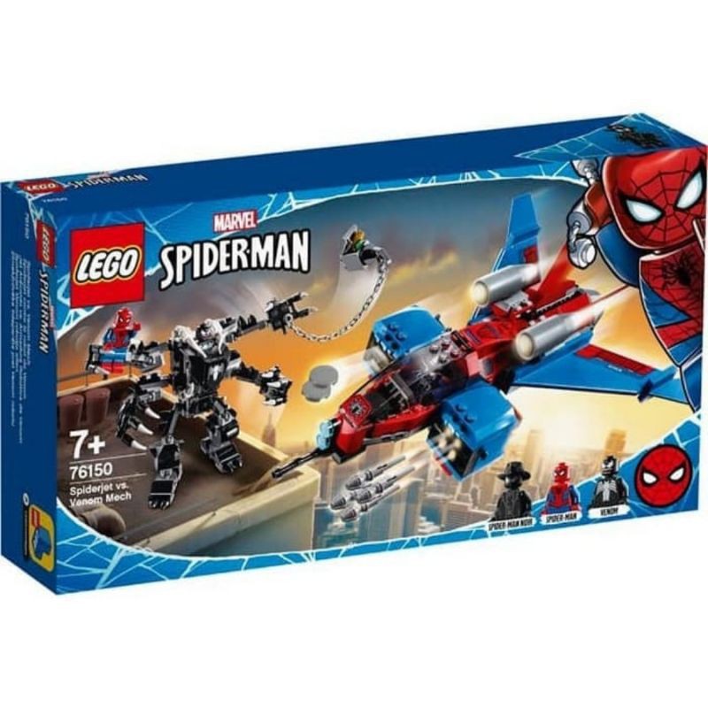 Lego Pesawat Spiderman Vs Robot Mecha Venom