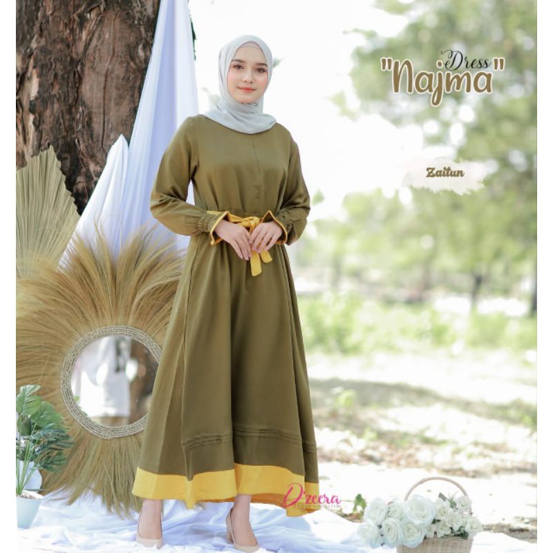 najma dress by dzeera
