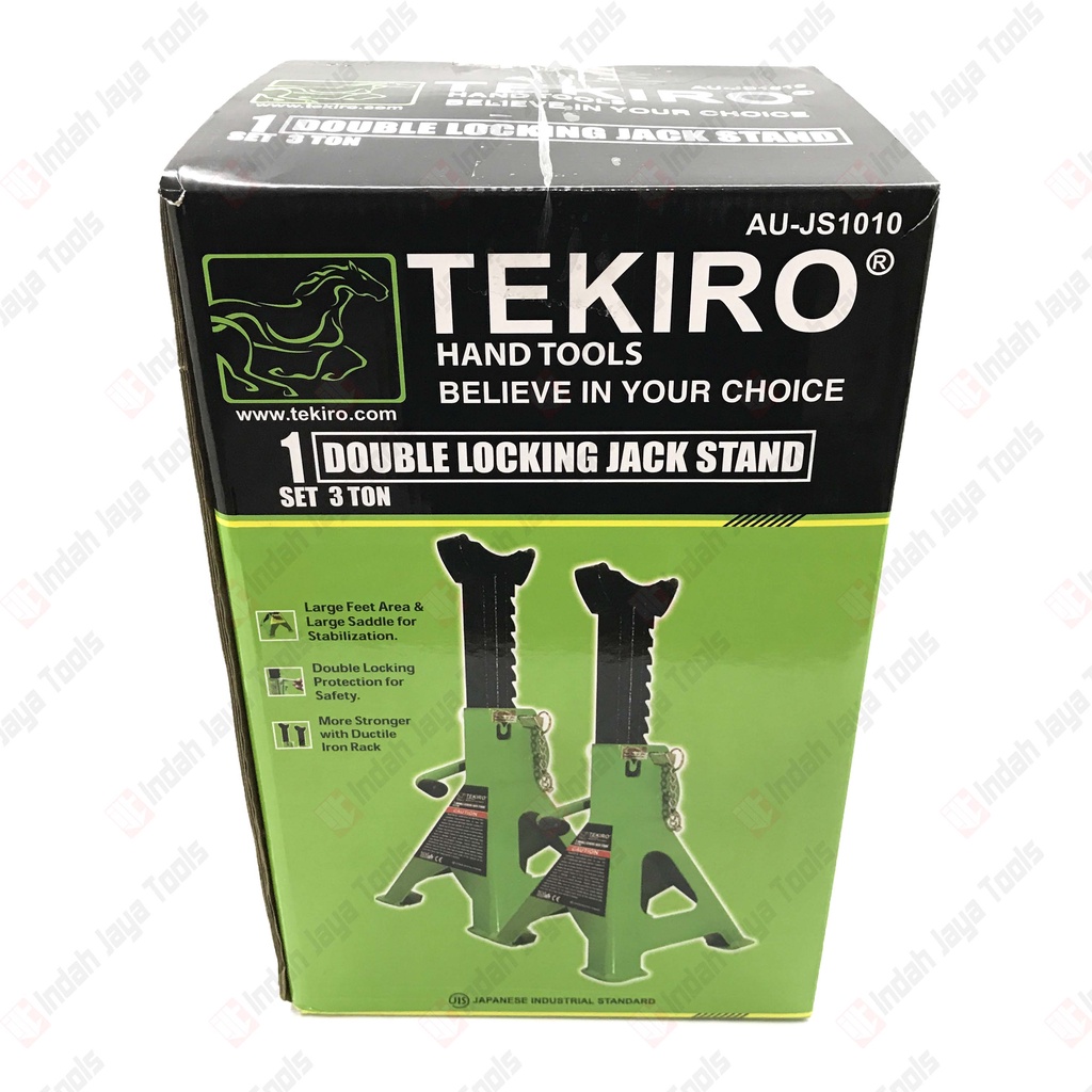 TEKIRO AU-JS1010 Jack Stand 3 Ton - Tahanan Dongkrak Mobil