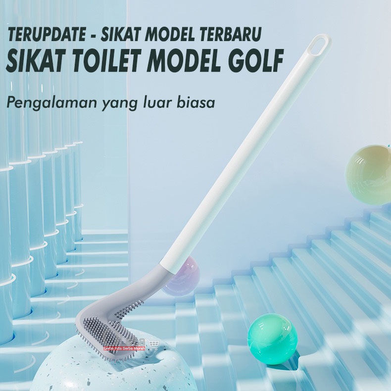 SIKAT PEMBERSIH KLOSET MOTIF GOLF OLL-0813