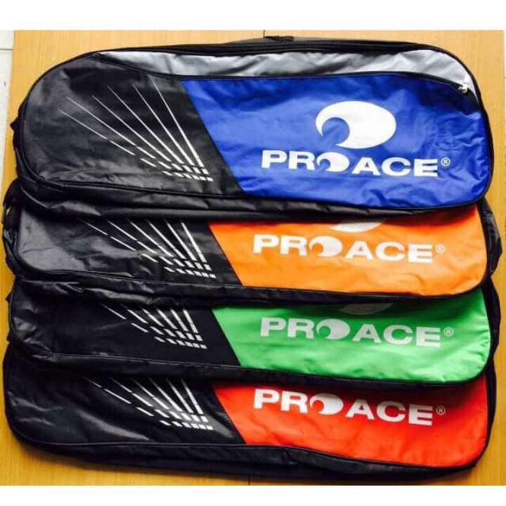 TAS RAKET BADMINTON PRO ACE 2 RESLETING 2 R BESAR ILHAM COLEKTION