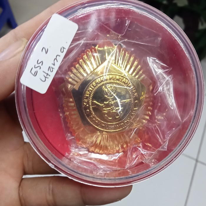 

MUST HAVE!! TANDA JABATAN KEMHAN ES 2 UTAMA TERMURAH