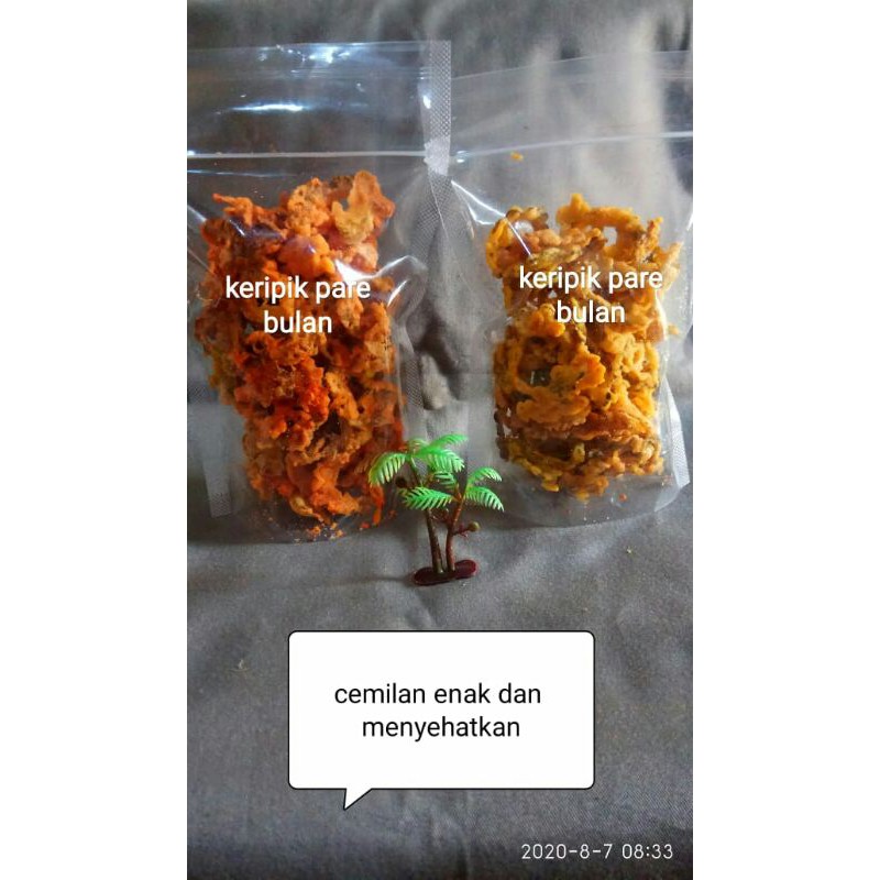 

keripik pare bulan