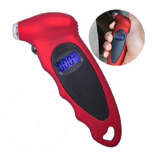 Alat Ukur Tekanan Angin Ban Mobil Motor Digital Tire Pressure Gauge