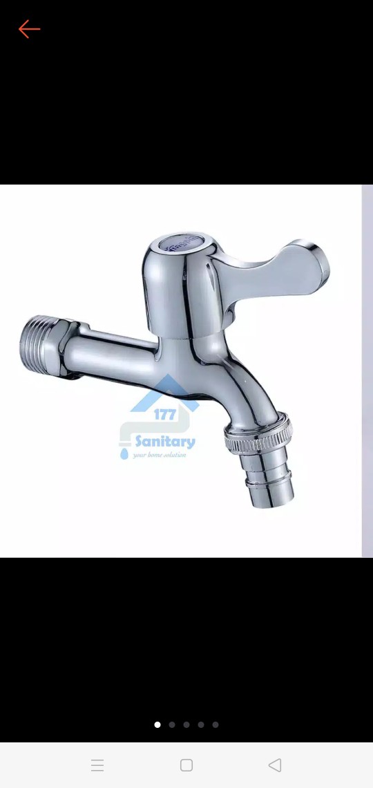 Kran Taman Minimalis Engkol Jp - Keran Air Mesin Cuci Tembok Kamar Mandi Dinding Faucet Tap