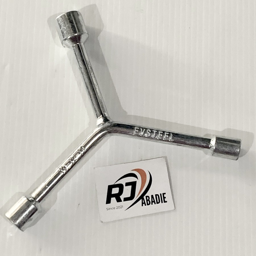 Kunci Shock Sock Sok Y Type Socket Wrench Putih Body Tebal Merk ATS / IDEKU / EVSTEEL