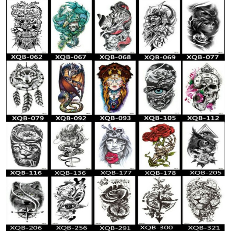 Tattoo temporer motif terbaru tahan lama