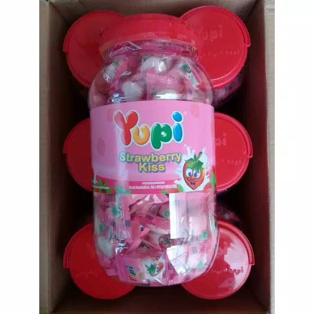 

Paket Lebaran Yupi Toples Karton , Yupi Jar 1 Karton @6 pcs