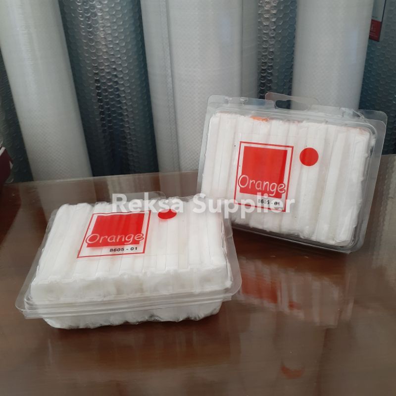 Kuas Roll 4 Inch Orange / Refill Kuas Roll Fiberglass Kapal 1 Pack