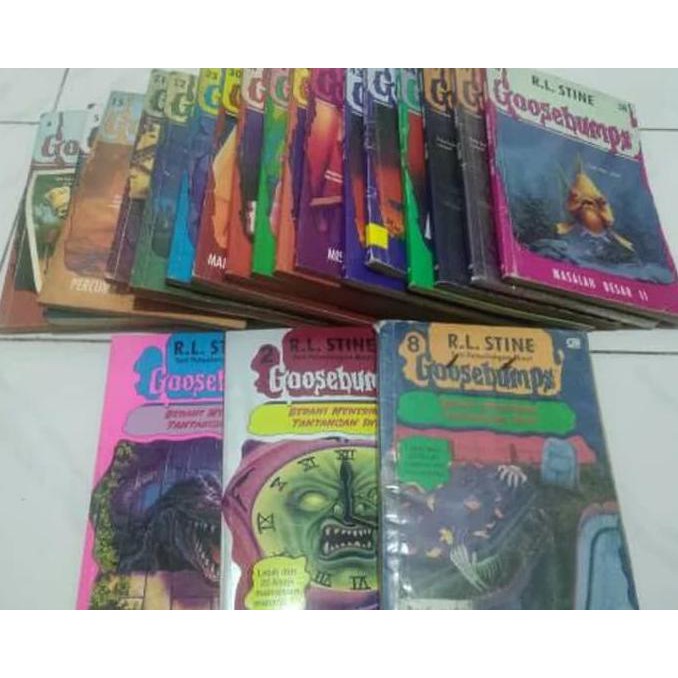 novel goosebumps dan goosebumps seri petualangan maut CUCI GUDANG