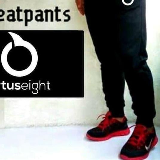 ☟ Celana Panjang Joger Jogger Pants Training Sweatpants ORTUSEiGHT ORTUS EiGHT olahraga pria wanita 