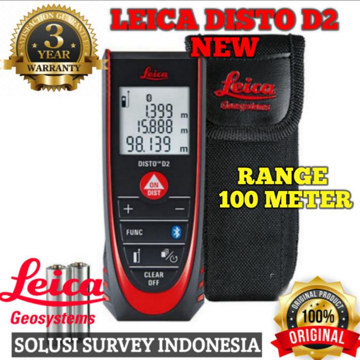 Measuring Meteran Digital Laser 100 M/Leica Meteran Digital/Leica Disto D2 New Terlaris Kualitas Ter