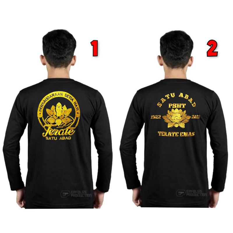 KAOS SATU ABAD PSHT  KAOS PSHT LENGAN PANJANG
