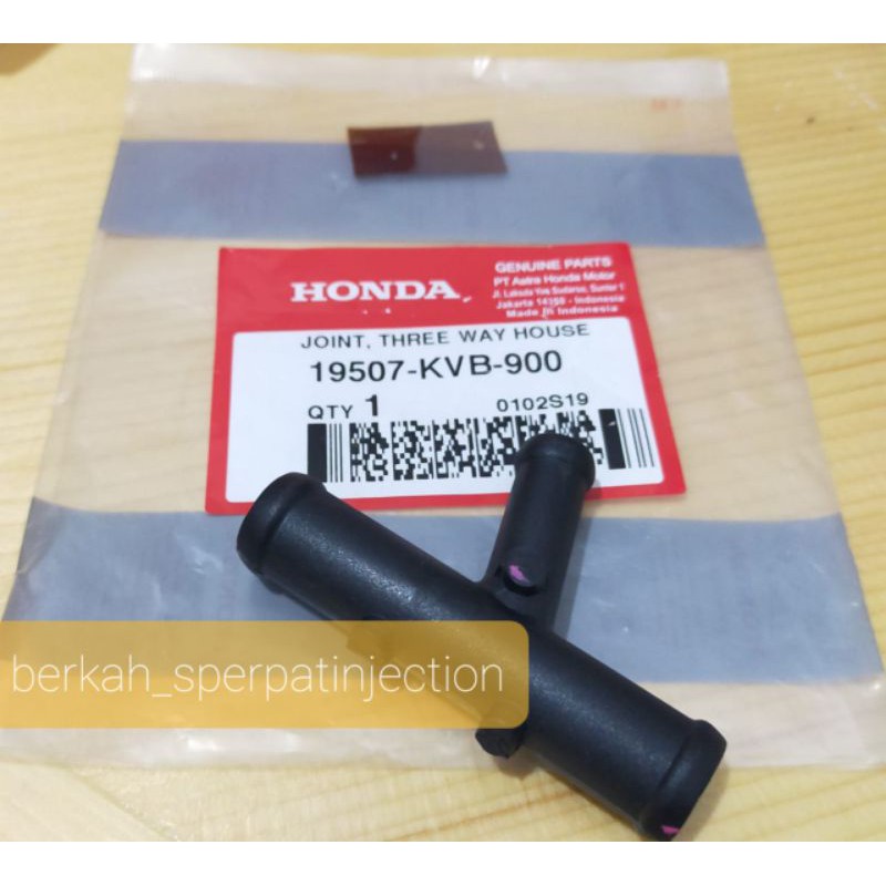 JOINT RADIATOR KVB-900/SAMBUNGAN SELANG RADIATOR/T RADIATOR VARIO 110 ORIGINAL