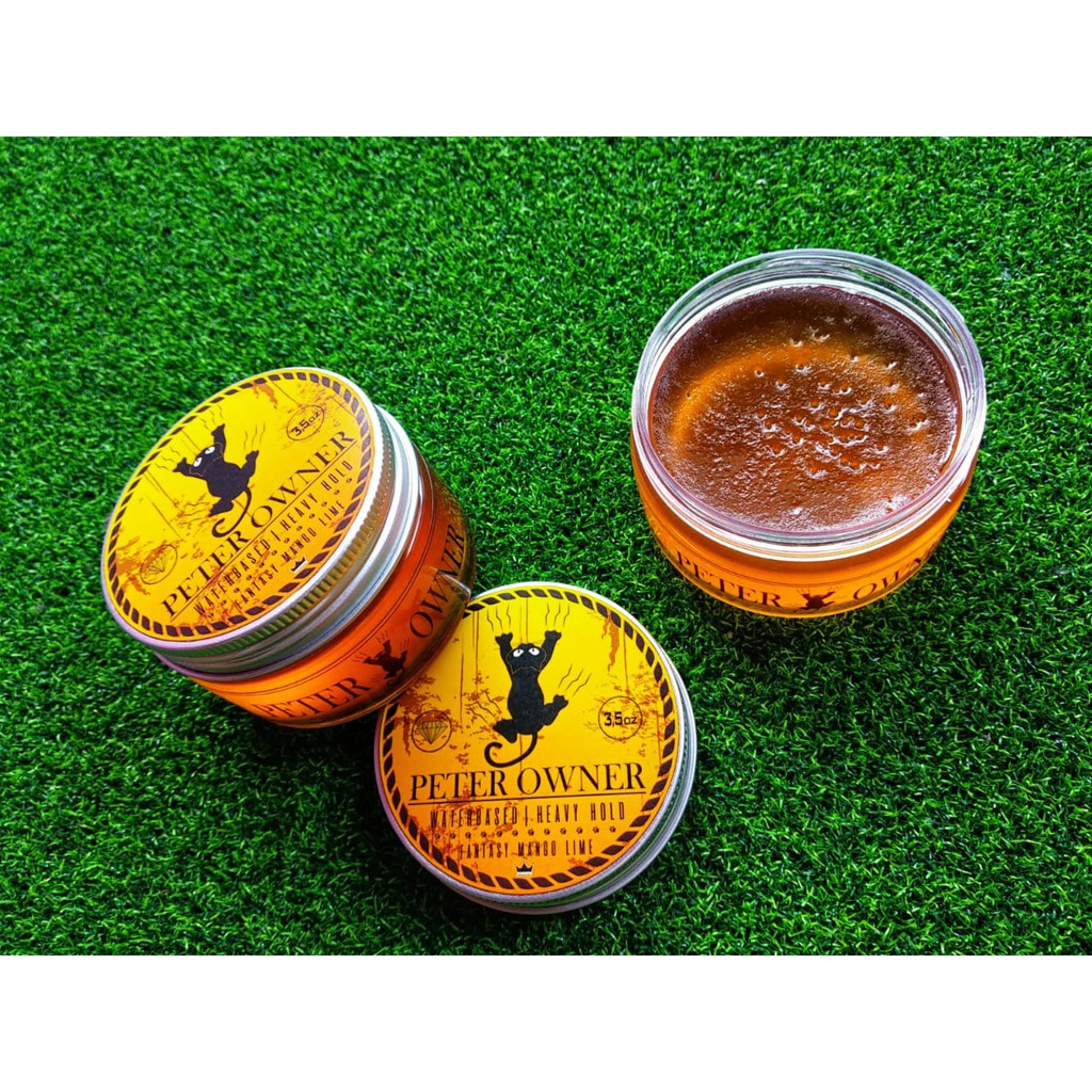 Peter Owner Pomade waterbased 110gr Premium Quality / FREE SISIR DAN STIKER !!