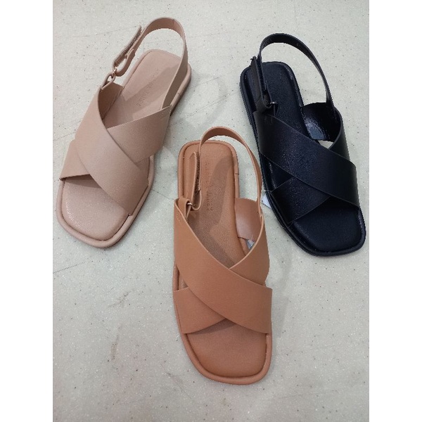 sandal tali wanita empuk original Amanda jane's by Bebob