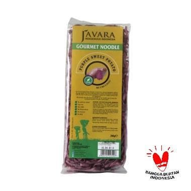 

Javara Gourmet Noodle Sweet Purple Potato Mie Ubi Ungu Vegan - 200gr