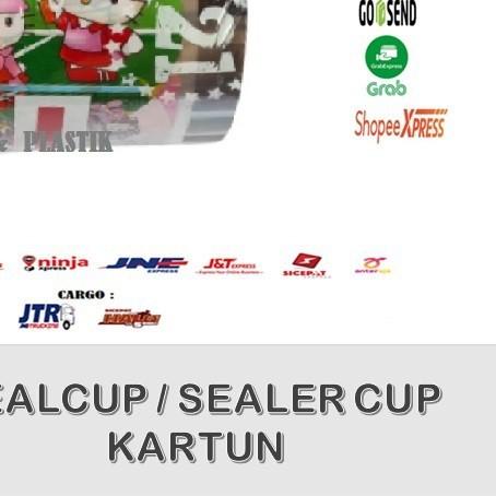 

✵ PLASTIK LID CUP SEALER CUP KARTUN 1000CUP SEAL CUP / PLASTIK SEALER CUP KARTUN ☻