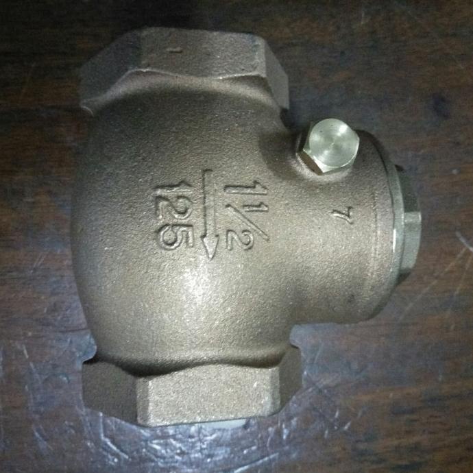 SWING CHECK VALVE KITZ KUNINGAN 2.5 INCH teknikin78