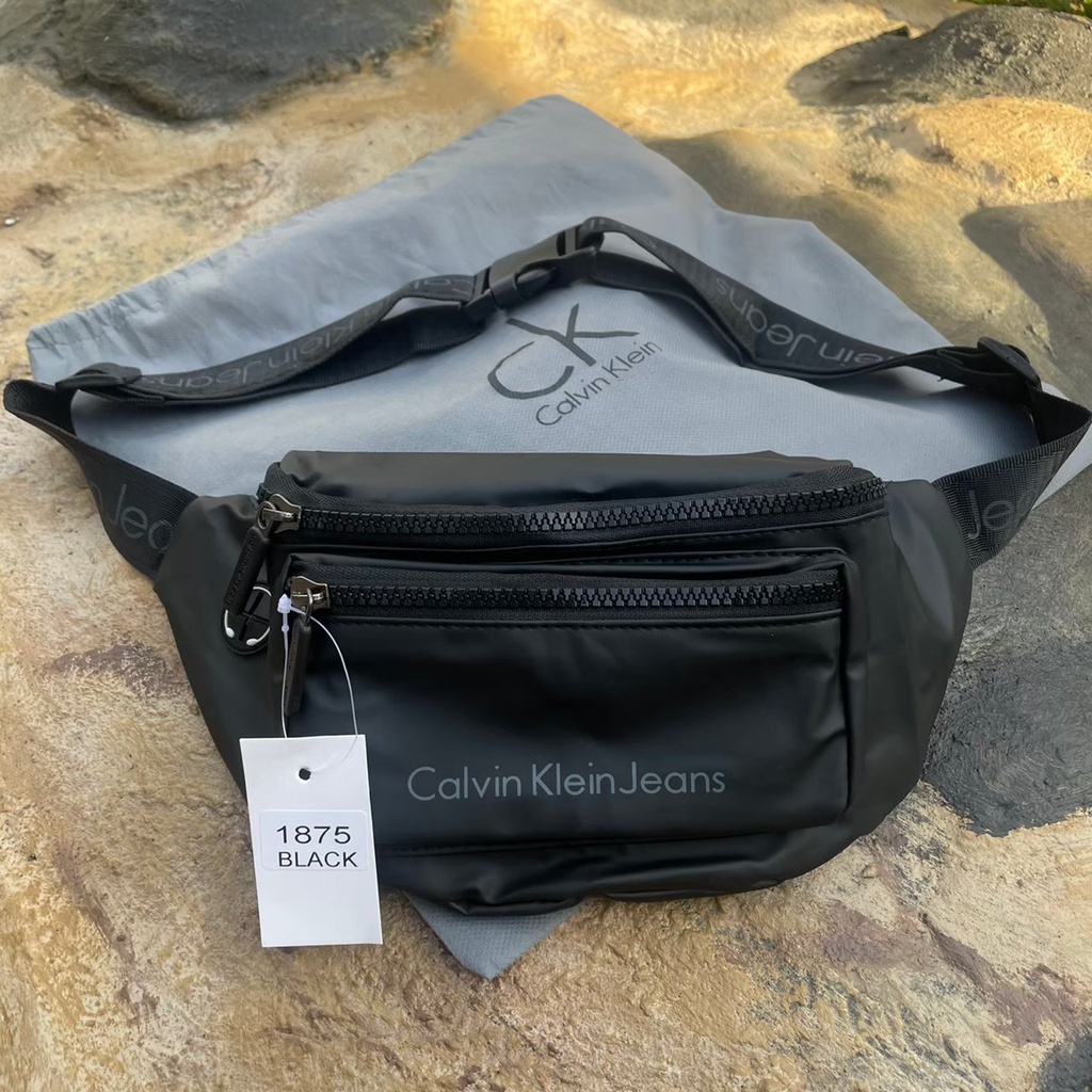 TAS CALVIN KLEIN WAISTBAG SLING WAIST BAG SLINGBAG tas selempang pinggang local CALVIN KLEIN waistba