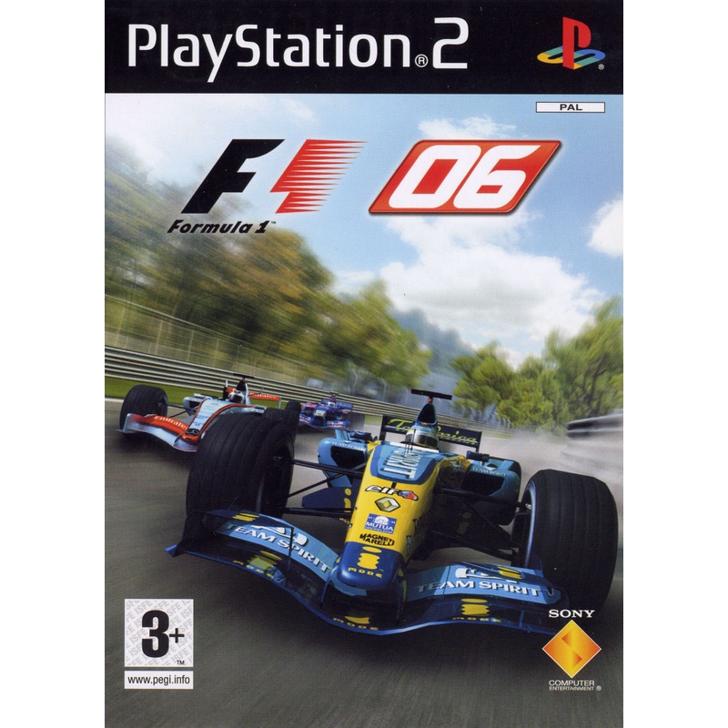 KASET DVD GAME PS2: FORMULA 1 06