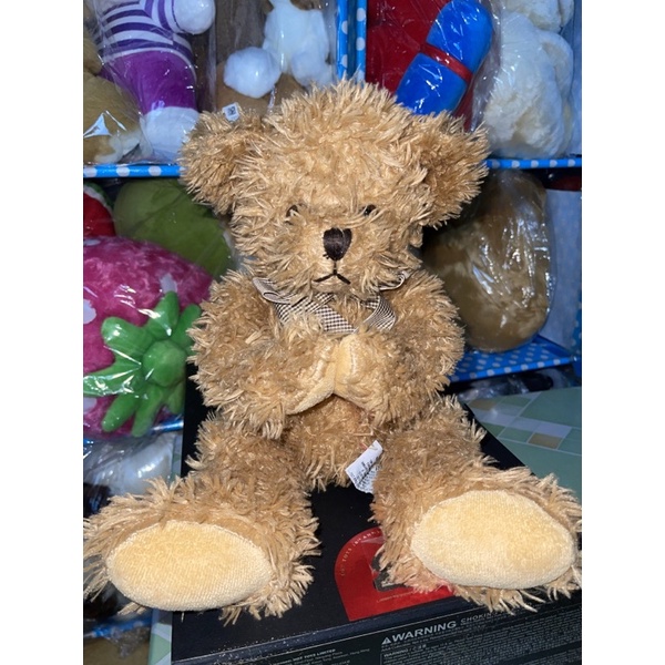 Boneka Teddy Russ berdoa Lockhart