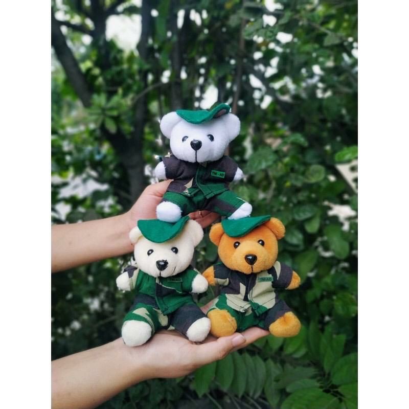 Boneka Tentara Mini 12cm | TNI-AD TNI-AU TNI-AL