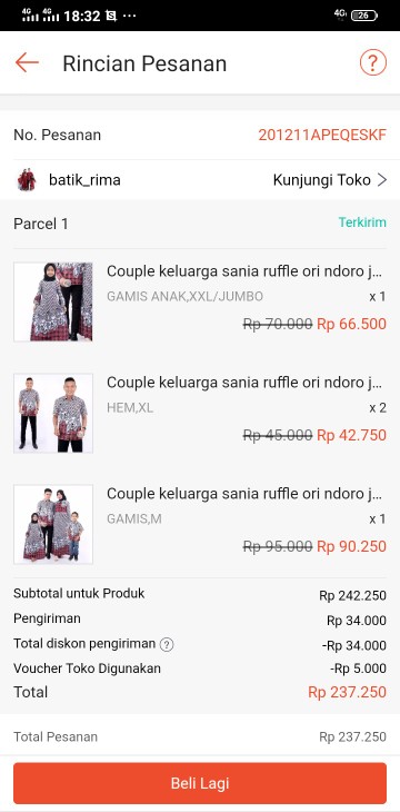 Couple Keluarga Sania Ruffle Ori Ndoro Jowi Dnt Kate Garansi Termurah-morena