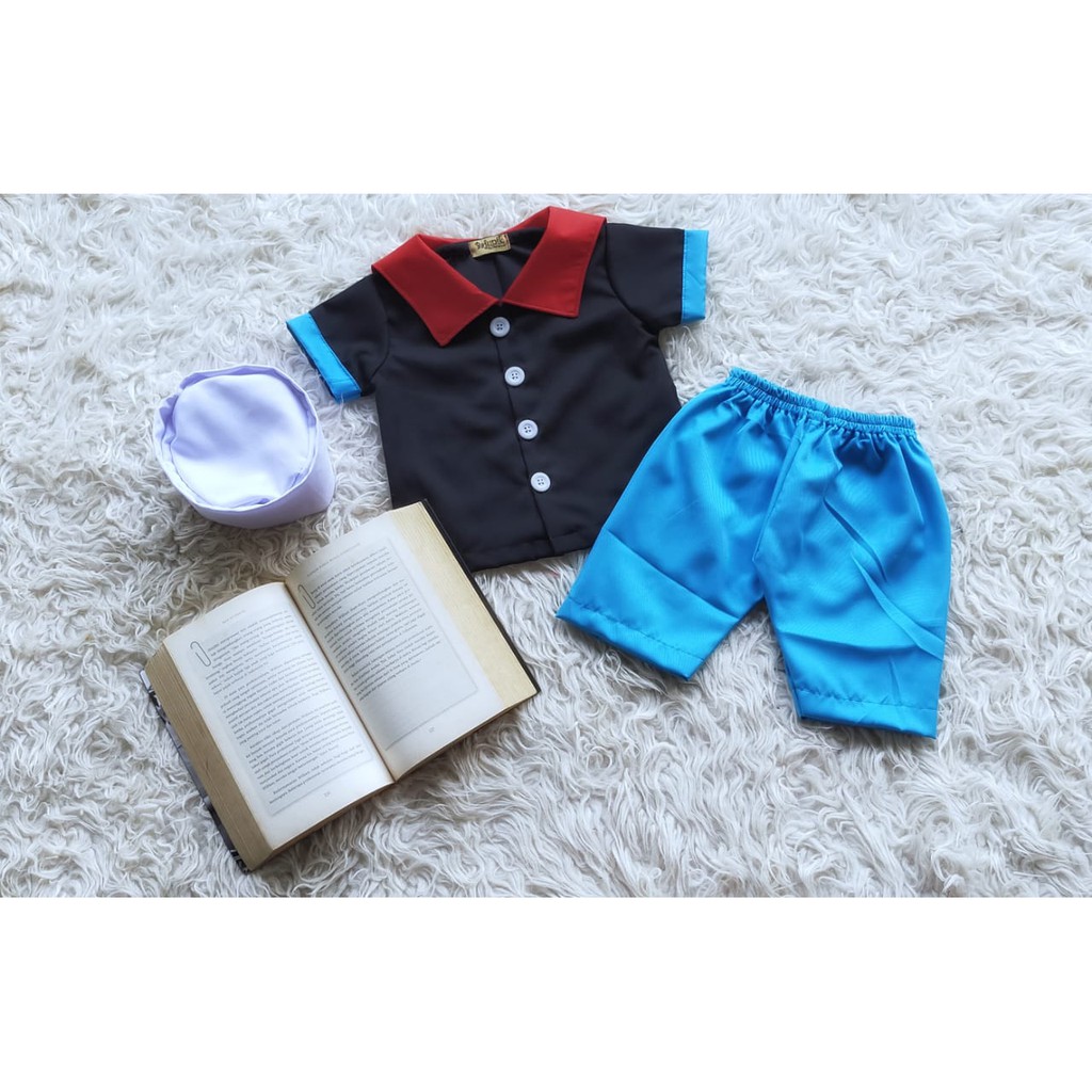Sailor Boy Costume/Kostum Anak Sailor Love Boy/Newborn Property/Newborn Photography